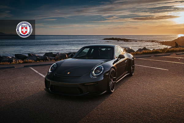 Фото дисков HRE P101SC Сатиновая бронза на Porsche 911 VII