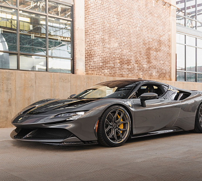 Фото дисков Brixton Forged CM5-RS на Ferrari SF90