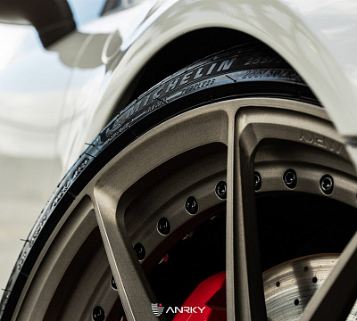 Фото дисков Anrky AN22 на Porsche 911 VII