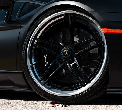 Фото дисков Anrky AN37 на Lamborghini Aventador