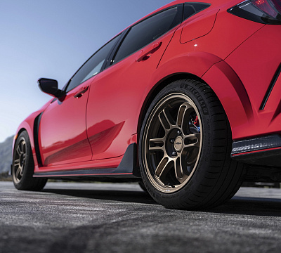 Фото дисков Rotiform RPS на Honda Civic Type R FK8