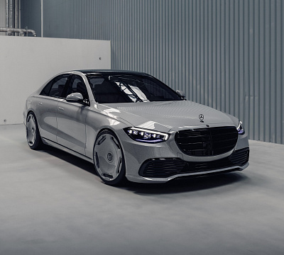 Фото дисков Brixton Forged LX13 на Mercedes-Benz S-Class (W223)