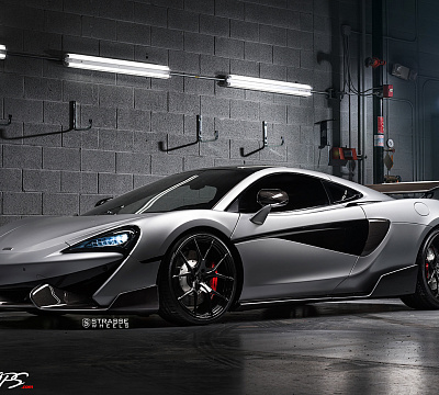 Фото дисков Strasse Wheels SM5R Deep Concave Monoblock на McLaren 570S