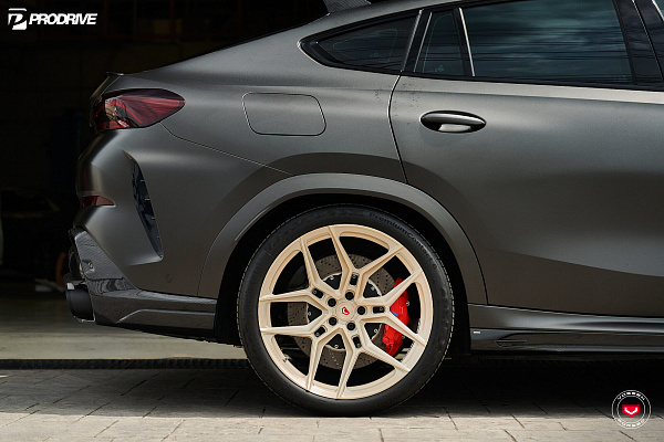 Фото дисков Vossen EVO-4 Сатиновая шампань на BMW X6/X6 M (G06/F96)