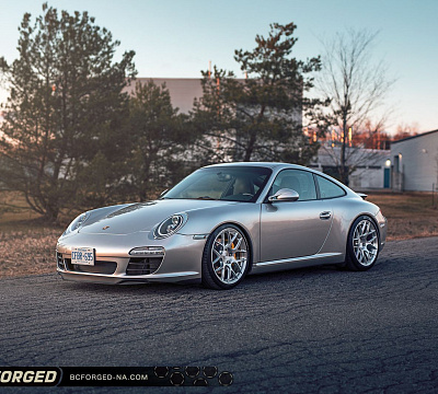 Фото дисков BC Forged KL12 на Porsche 911 VI