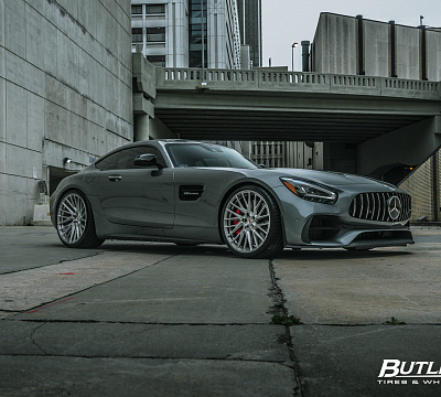 Фото дисков Vossen EVO-6T на Mercedes-Benz AMG GT I