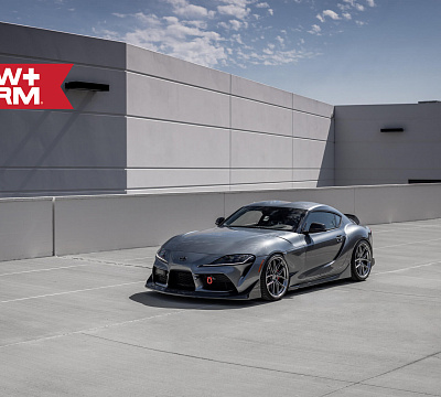 Фото дисков HRE FF21 на Toyota Supra A90