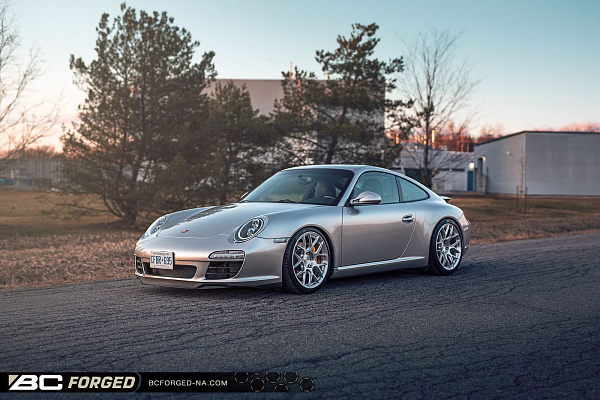 Фото дисков BC Forged KL12 Глянцевый лак на Porsche 911 VI