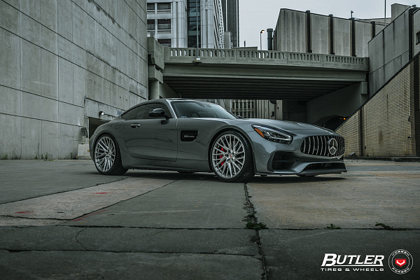 Фото дисков Vossen EVO-6T Глянцевый лак на Mercedes-Benz AMG GT I
