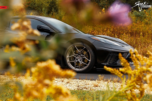 Фото дисков Anrky S1-X4 Глянцевый тонированный лак на Chevrolet Corvette C8