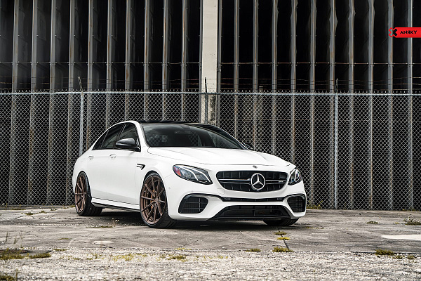 Фото дисков Anrky AN28 Сатиновая бронза на Mercedes-Benz E-Class (W213, S213, C238)