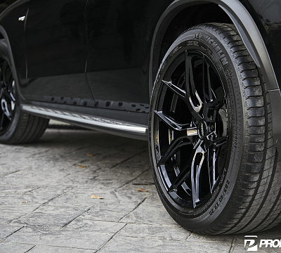 Фото дисков Vossen HF-5 на Mercedes-Benz GLC (X253, C253)
