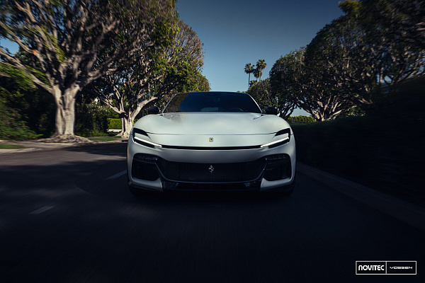 Фото дисков NOVITEC NF11 Черный глянец на Ferrari Purosangue