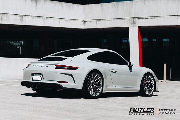 Фото дисков HRE P200 Глянцевый тонированный лак на Porsche 911 VII