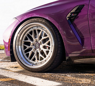 Фото дисков Strasse Wheels SV10M Track на BMW 4/M4 (G22/G82)