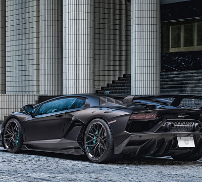 Фото дисков Anrky S1-X1 на Lamborghini Aventador
