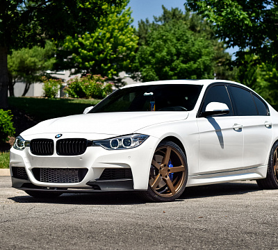 Фото дисков Vossen CV3 на BMW 3/M3 (F3x/F80)
