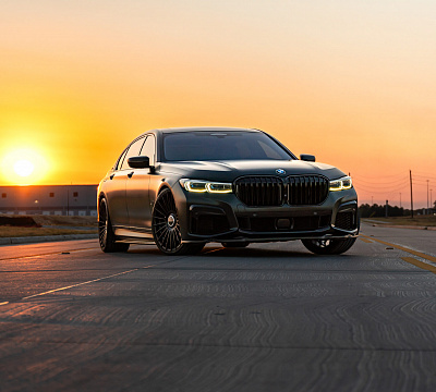 Фото дисков Vossen HF-8 на BMW 7 (G70)