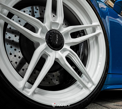 Фото дисков Anrky AN27 на Porsche 911 VIII
