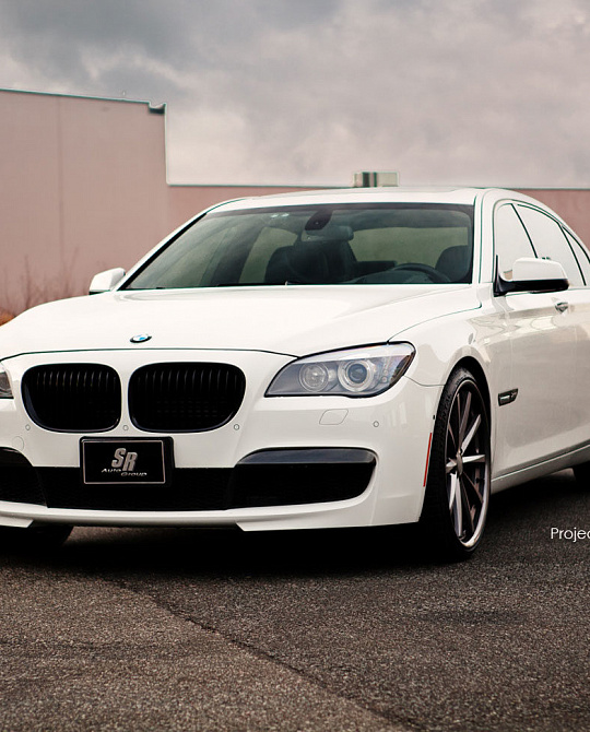 Фото дисков CV1 Глянцевый графит на BMW 7 (F01/F02/F04)