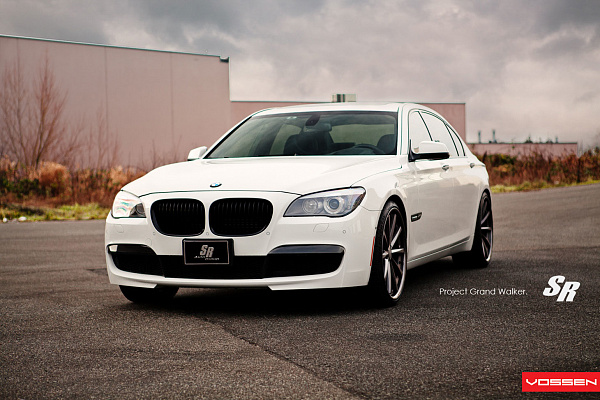Фото дисков Vossen CV1 Глянцевый графит на BMW 7 (F01/F02/F04)