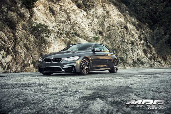 Фото дисков MRR GF9 Сатиновая бронза на BMW 4/M4 (F32/F82)