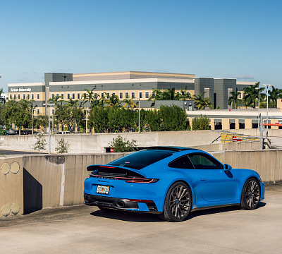 Фото дисков Vossen HF-4T на Porsche 911 VIII