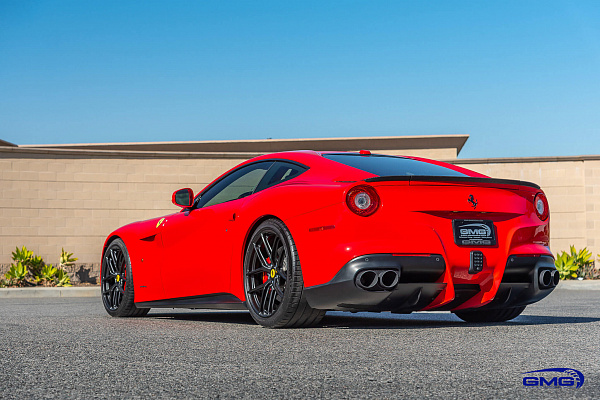 Фото дисков HRE P101SC Черный сатин на Ferrari F12