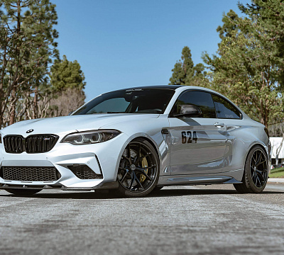 Фото дисков HRE P101 на BMW 2/M2 (F22/F87)