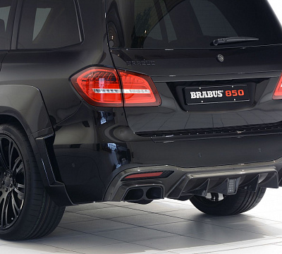 Фото дисков BRABUS Monoblock R (Platinum Edition) на Mercedes-Benz GLS (X166)
