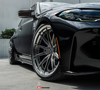 Фото дисков HRE S104SC на BMW 3/M3 (G2x/G80)