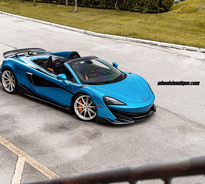 Фото дисков HRE P104SC на McLaren 600