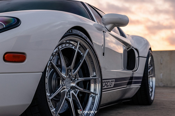 Фото дисков Anrky AN34 Полированный лак на Ford GT I
