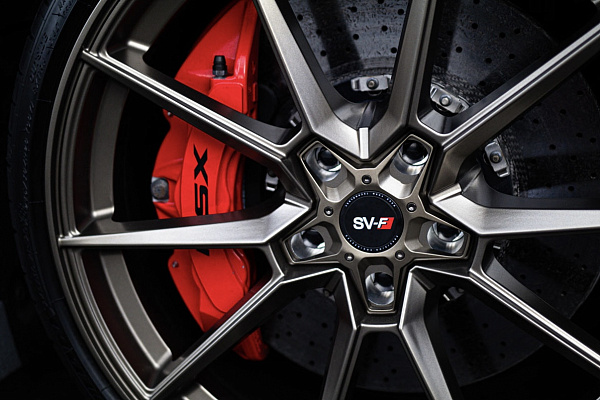 Фото дисков Savini SV-F4 Сатиновая бронза на Acura NSX II