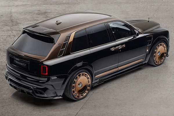 Фото дисков Mansory FD.15 Глянцевая медь на Rolls-Royce Cullinan