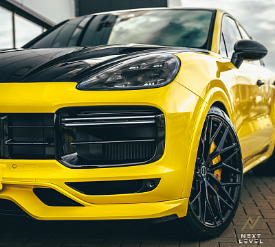 Фото дисков Brixton Forged PF10 на Porsche Cayenne III