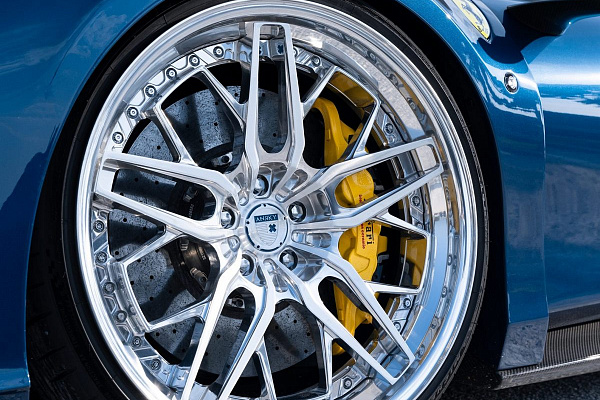 Фото дисков Anrky RS2.3 Полированный лак на Ferrari F8