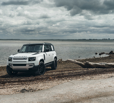 Фото дисков Vossen HF-7 на Land Rover Defender II