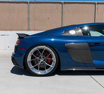 Фото дисков HRE S101 на Audi R8 (4S)