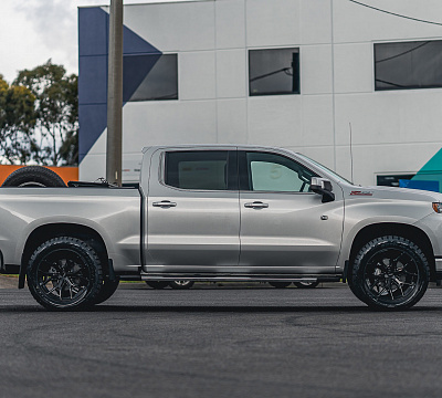 Фото дисков Vossen HF6-4 на Chevrolet Silverado IV