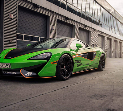 Фото дисков HRE R101 Lightweight на McLaren 570S