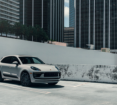 Фото дисков Vossen HF-7 на Porsche Macan I