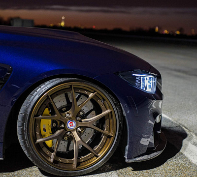 Фото дисков HRE S101 на BMW 4/M4 (F32/F82)