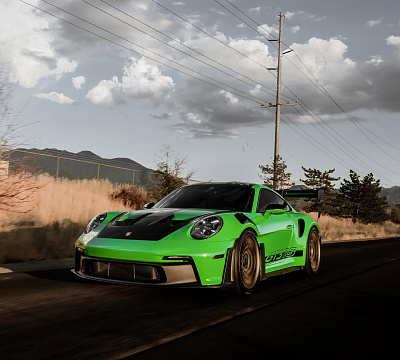 Фото дисков Brixton Forged TR20 на Porsche 911 VIII