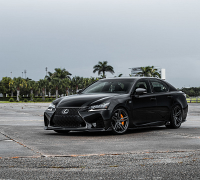 Фото дисков Vossen HF-1 на Lexus GS IV