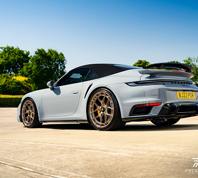 Фото дисков Vossen LC3-01 на Porsche 911 VIII