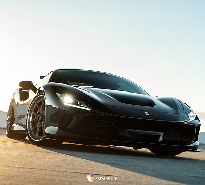 Фото дисков Anrky XR-301 на Ferrari F8