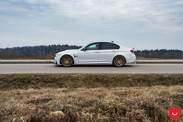 Фото дисков Vossen VFS-2 Сатиновая бронза на BMW 3/M3 (F3x/F80)