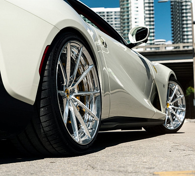 Фото дисков Anrky AN28 на Ferrari 812