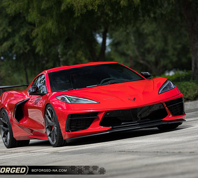 Фото дисков BC Forged RZ21 на Chevrolet Corvette C8